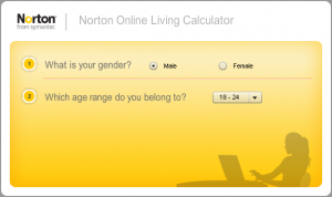 Norton Online Living Calculator